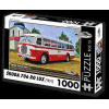 Retro cars - Puzzle Autobus Škoda 706 RO LUX (1951) - 1000 dielov