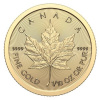 1/10 oz Zlatá minca Maple Leaf 2024