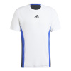 adidas Tennis Pro HEAT.RDY FreeLift T-Shirt Wht/Blk/Blu S