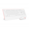 CONNECT IT | CONNECT IT CKM-7801-CS - Bezdrôtová klávesnica a myš 1200 DPI biela/ružová | TD0020