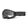 Bike okuliare 100% Accuri 2 Enduro MTB black | clear 24/25 - Odosielame do 24 hodín