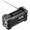 Sangean MMR-99 A500481 outdoorové rádio, DAB+, DAB, FM, pohotovostné rádio, Bluetooth, solárny panel, odolné proti striekajúcej vode, prachotesné, čierna; A500481