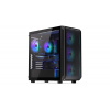Endorfy skříň Arx 700 ARGB / ATX / 4x 140 ARGB fan (až 8 fans) / 2x USB / USB-C / mesh p. / tvrzené sklo / černá EY2A013