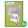Tarifold Magnetický rámček A4 (5 ks), zelená
