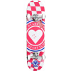 skateboard HEART SUPPLY INSIGNIA CHECK COMPLETE Pink 7.75