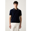 Tommy Hilfiger polo tričko pánske bavlnené MW0MW43501 tmavomodrá M