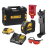 DeWALT aku laserový kríž červený - DCE088D1R