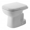 Duravit D-Code - Stojace WC, 530x350 mm, biela 21100100002