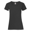 Black Valueweight Fruit of the Loom T-shirt šedá M Fruit of the Loom 5904882077103