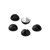 Organizér na kabely GOOBAY 95040 5ks Black