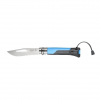 OPINEL Nôž VRI INOX No.08 OUTDOOR kombinované ostrie MODRÝ