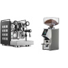 Rocket Espresso Appartamento, black/white + Eureka Mignon Specialita Smart, CR chrome