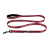 Alcott Adventure Leash 180cm Red - vodítko pre psa s reflexnou stuhou, červené - M