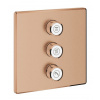 GROHE 29127DL0 GROHTHERM Smart Control Krytka trojitého ovládača prietoku,kef. Warm Sunset GRO 29127DL0