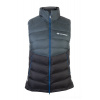 Sir Joseph Safir Lady Vest dark grey/black dámská zimní péřová vesta - L