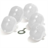 Solight sada 5x bezpečnostná zátka + kľúčik SL0540