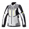 Dámská bunda na moto Alpinestars Stella Bogota Pro Drystar ice grey/dark grey vel. L