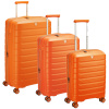 Sada cestovných kufrov Roncato - B-Flying 3-Set /Oranžová 129 l