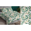 Saténová návliečka 140x200 Barley Green