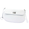 Dámska kožená kabelka Luka 24-008 DOLLARO white crossbody