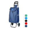 Bewello Vyťahovacia nákupná taška na kolieskach - 5 farieb - 100 x 36 x 25 cm - polyester - max 30 kg