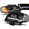 SEAT IBIZA / CORDOBA 99-02 - predné čierna svetlá s LED svietením a LED smerovky