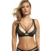 Podprsenka Push-up bralette Lupoline 2350 Kopa - Čierno-béžová / 75D