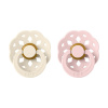 BIBS Boheme dudlíky z přírodního kaučuku 2ks - 6-18m ivory-blossom (240107)