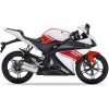 NÁLEPKY JUULA NA MOTOCYKEL PRE YAMAHA YZF 125 R 2008 BIELA