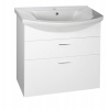 Aqualine ZOJA umývadlová skrinka zásuvková 71,5x74x34 cm, biela 51071A