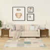 zahrada-XL Bočné stolíky 2 ks medovohnedé 40x40x39 cm borovicový masív 813791