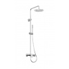 Ravak Spring - Sprchový set s batériou, priemer 25 cm, chróm X070540