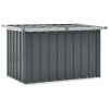 vidaXL Záhradný úložný box, sivý 109x67x65 cm - Sivá - 179388-113522