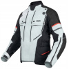 TEXTILNÁ BUNDA REBELHORN RANGE GREY/BLACK/RED 5XL