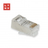 LYNX CS LYNX konektor STP Cat6a, 50µ, 100ks LX-CON-CAT6A-STP-50