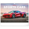 NOTIQUE Nástenný kalendár Autá 2026, 48 x 33 cm
