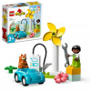 LEGO stavebnica LEGO® DUPLO® 10985 Veterná turbína a elektromobil (5702017416991)