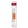 Victorinox - Sada kuchynských nožov na zeleninu SWISS CLASSIC 8 cm 2 ks oranžová 6.7609.2C1