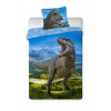 Faro obliečky Dinosauři Jurský svět T-Rex 001 bavlna 140x200 70x90