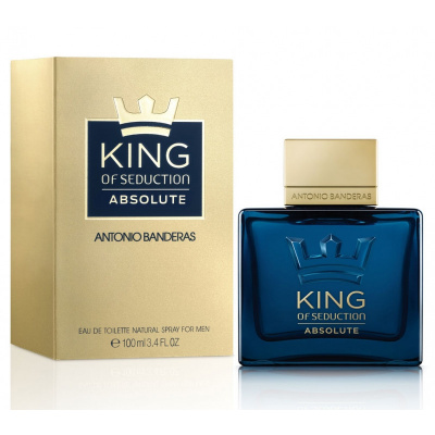 Antonio Banderas King of Seduction Absolute, Toaletná voda, Pánska vôňa, 50ml