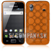 Silikónový obal Samsung Galaxy Ace – Rubber – oranžová
