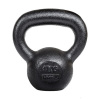 Litinový kettlebell HMS KZG04 4 kg, černý