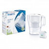 Brita 1052801 vodný filter Pultový vodný filter 2,4 L Biela (br1052801)