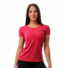 Tréning s krátkym rukávom tričko Gymbeam l pomaranče a červené (Základné červené dámske t -shirt - Gymbaam l)