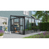VITAVIA GARDEN skleník VITAVIA ATHENA 10200 sklo 3 mm + PC 10 mm čierny LG3837