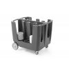 Vozík na prepravu tanierov, AmerBox, 930x720x(H)785mm ArmerBox 877906