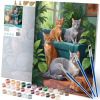 Maľba podľa čísel 40x50 cm Massido Cats
