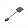 Techly HDMI - VGA+3.5mm+Micro USB B M/F 0,15 m Čierna (IDATA-HDMI-VGA2AU)