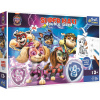 TREFL PUZZLE MAXI Oboustranné Tlapková patrola 60x10cm 24 dílků s omalovánkou 2v1