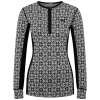 tričko KARI TRAA ROSE Long Sleeve Black L